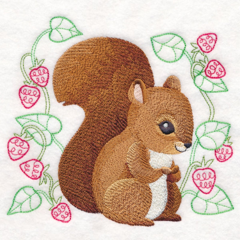 Baby Woodland Animals – Squirrel