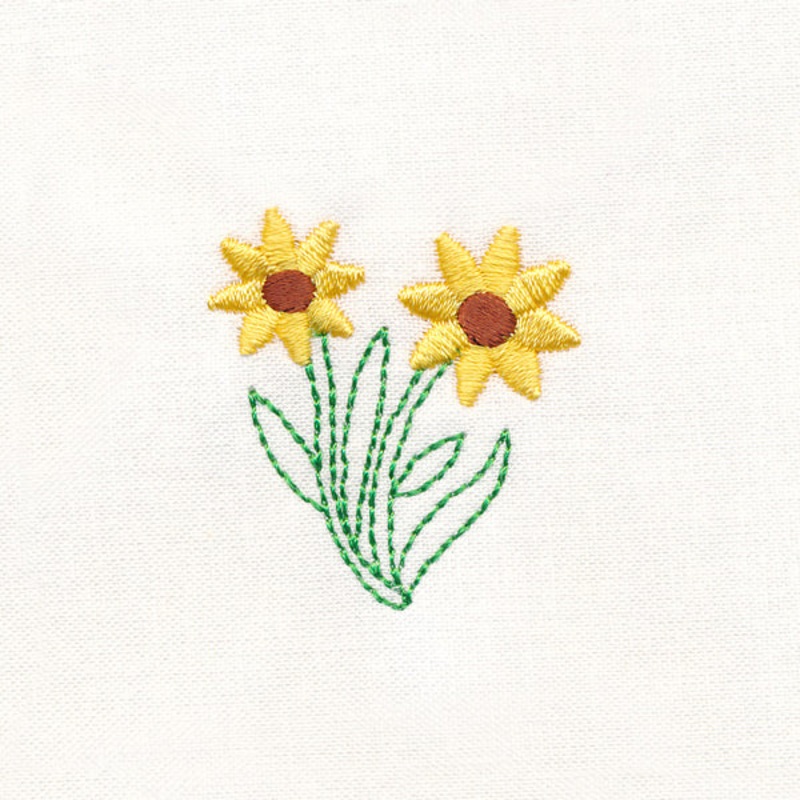 Black-Eyed Susan Accent|1.5″ x 1.39″ / 38.01mm x 35.34mm|1.32″ x 1.23″ / 33.63mm x 31.27mm|1.14″ x 1.05″ / 28.94mm x 26.75mm|0.95″ x 0.88″ / 24.04mm x 22.23mm|0.75″ x 0.7″ / 19.08mm x 17.7mm|All Sizes
