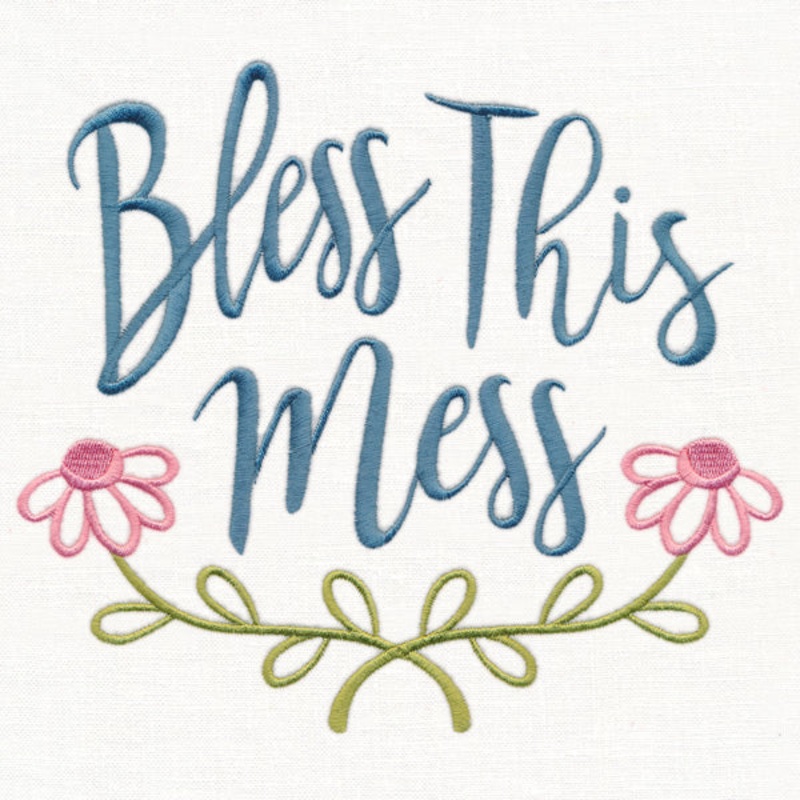 Bless This Mess|6.77″ x 7.81″ / 172.04mm x 198.42mm|5.86″ x 6.76″ / 148.76mm x 171.59mm|4.86″ x 5.6″ / 123.36mm x 142.31mm|3.36″ x 3.88″ / 85.33mm x 98.53mm|All Sizes