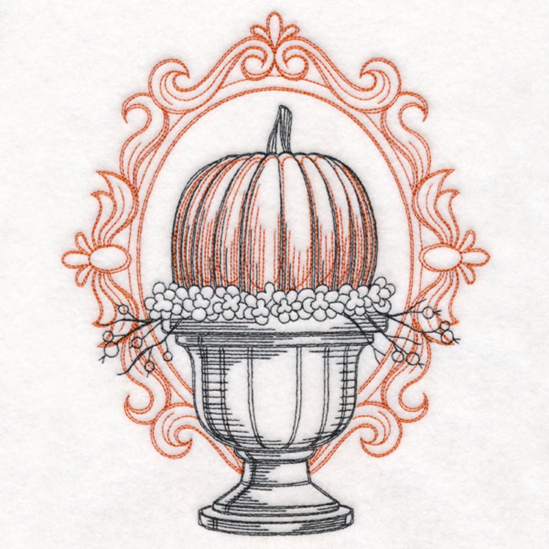 Boo-tiful Halloween – Pumpkin and Urn