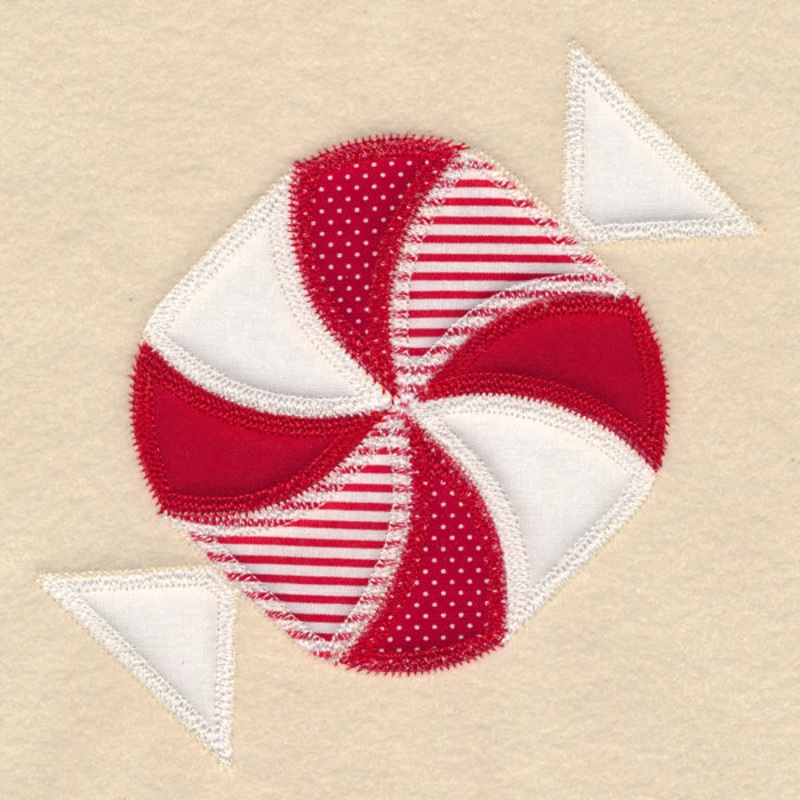 Christmas Quilt Block – Candy (In-the-Hoop)