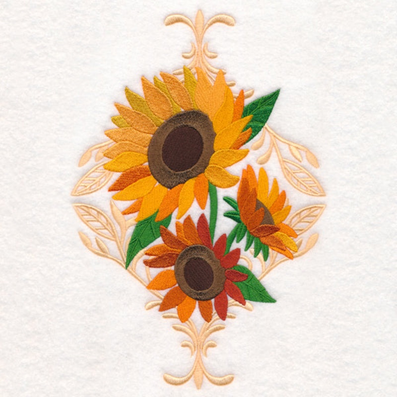 Lush Damask Sunflowers|10″ x 6.85″ / 254mm x 173.99mm|7.8″ x 5.34″ / 198.12mm x 135.64mm|6.85″ x 4.7″ / 173.99mm x 119.38mm|All Sizes