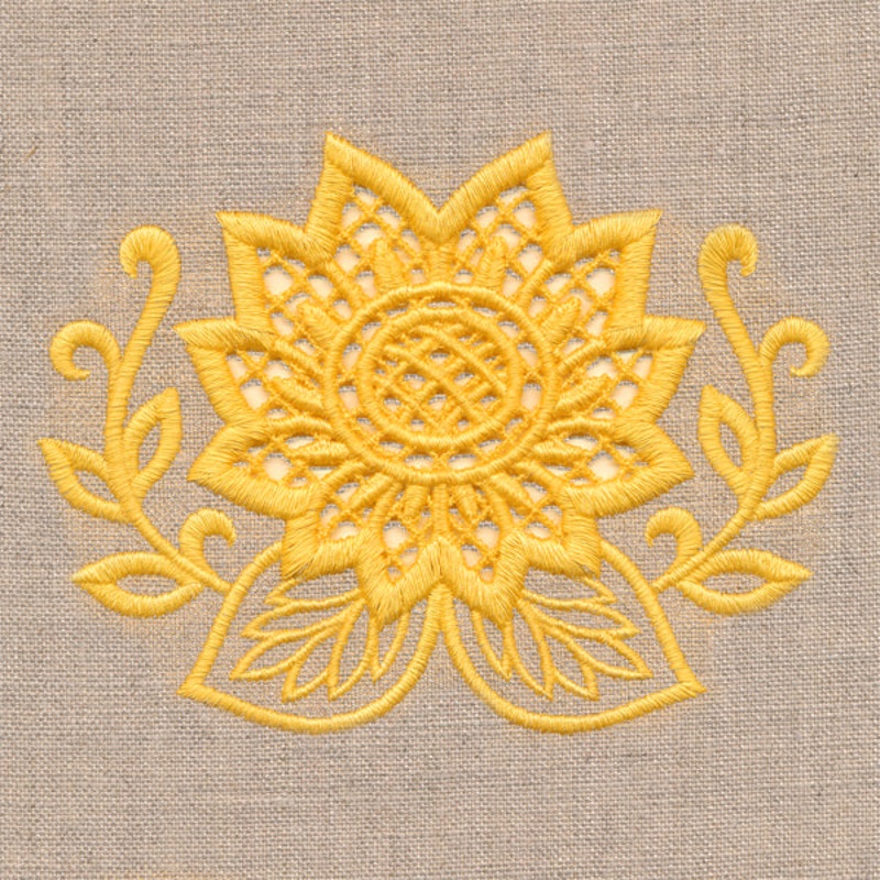 Sunflowers Accessory (Cutwork)