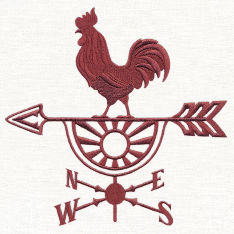 Weather Vane Silhouette – Rooster