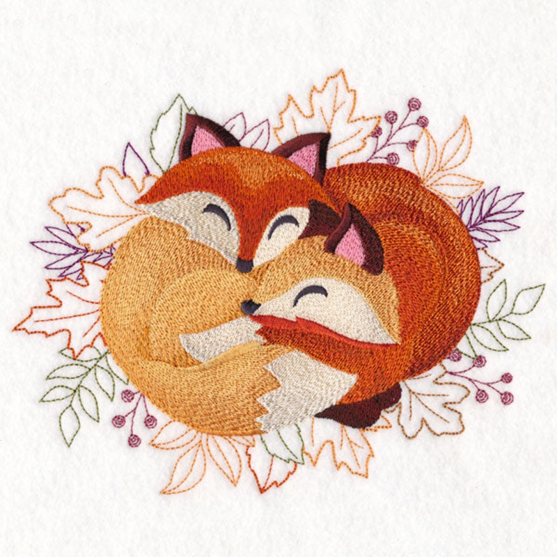 Autumn Cozy Cuddlers – Foxes|5.87″ x 7.55″ / 149.02mm x 191.86mm|4.89″ x 6.29″ / 124.23mm x 159.88mm|3.09″ x 3.87″ / 78.37mm x 98.25mm|All Sizes