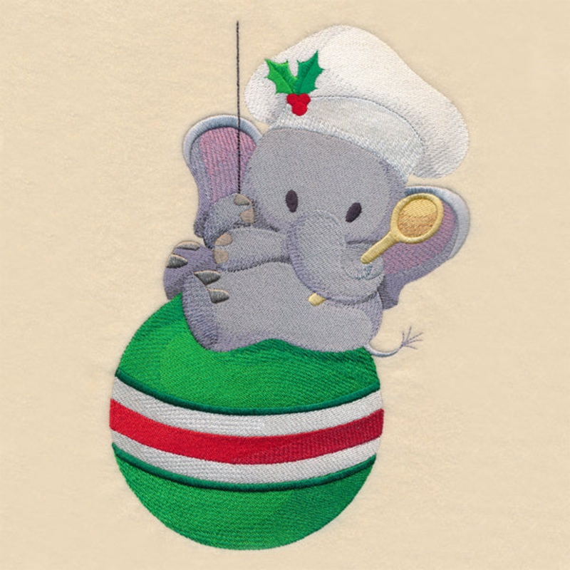 Christmas Chef Elephant|9.86″ x 6.89″ / 250.42mm x 175.04mm|7.78″ x 5.44″ / 197.67mm x 138.22mm|6.85″ x 4.79″ / 174.03mm x 121.71mm|3.85″ x 2.7″ / 97.88mm x 68.55mm|All Sizes