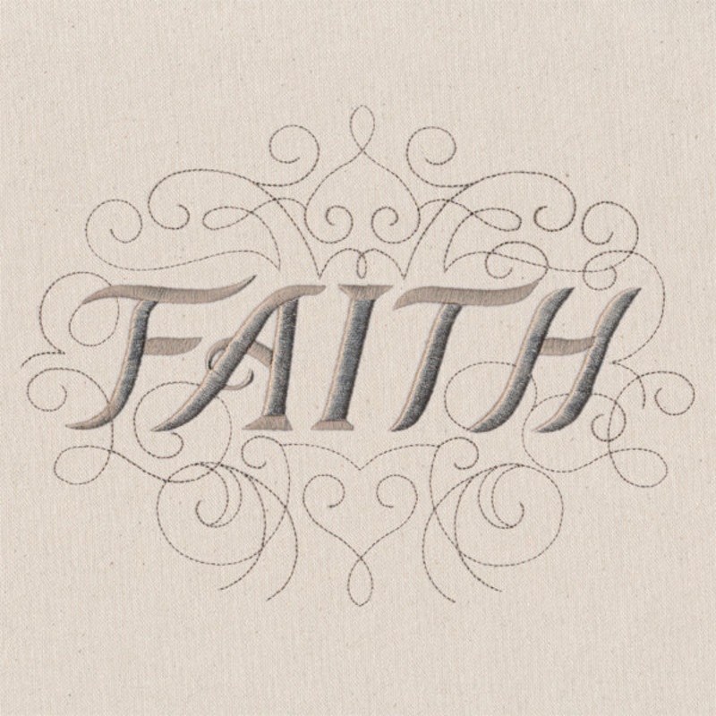 Classic Calligraphy – Faith|6.85″ x 9.18″ / 173.99mm x 233.28mm|5.82″ x 7.8″ / 147.75mm x 198.11mm|4.85″ x 6.51″ / 123.3mm x 165.32mm|2.87″ x 3.85″ / 72.93mm x 97.75mm|All Sizes
