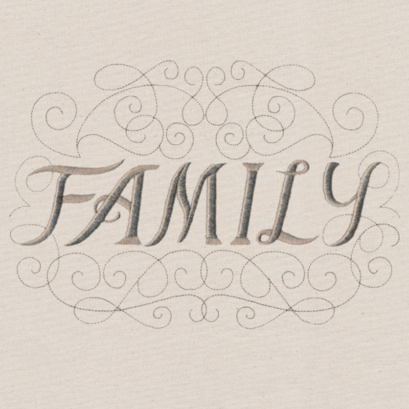 Classic Calligraphy – Family|6.75″ x 9.83″ / 171.43mm x 249.76mm|5.35″ x 7.8″ / 135.97mm x 198.12mm|4.71″ x 6.86″ / 119.57mm x 174.3mm|2.64″ x 3.85″ / 67.06mm x 97.79mm|All Sizes