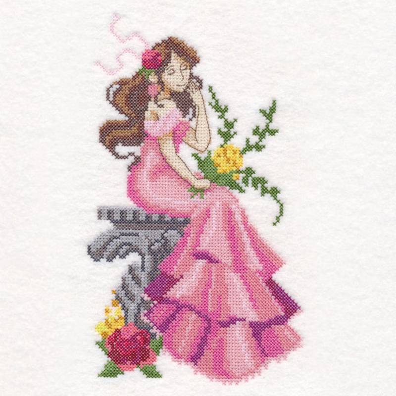 Classic Maiden (Cross Stitch)|9.4″ x 5.56″ / 238.76mm x 141.18mm
