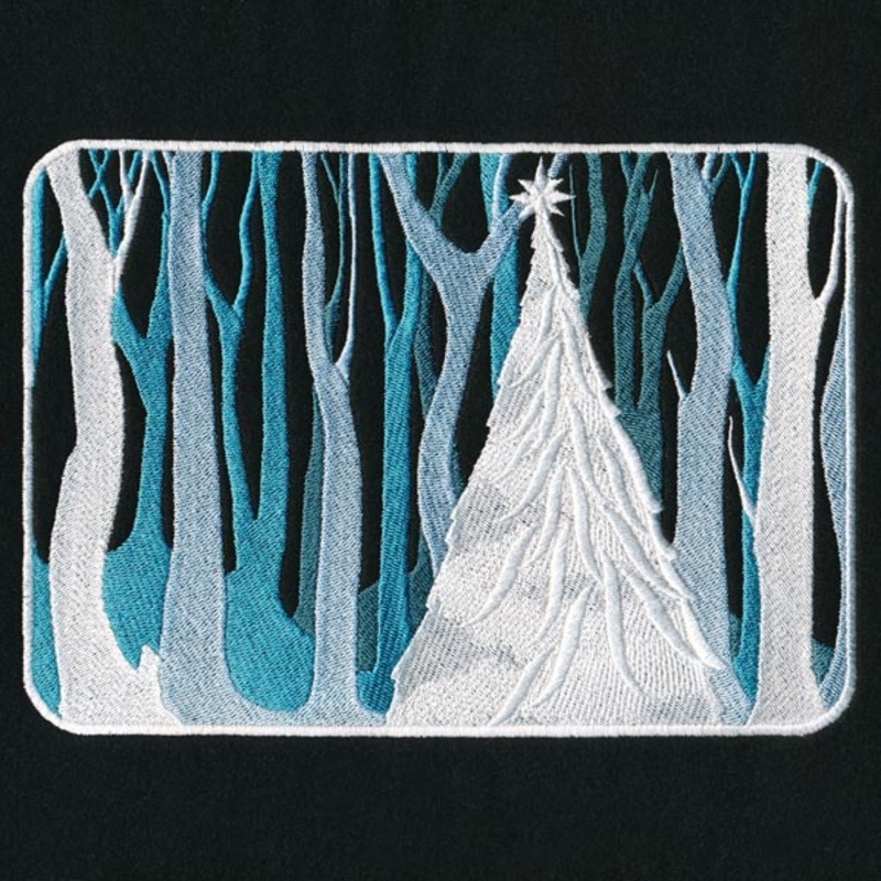 After Dark Silhouette – Christmas Tree