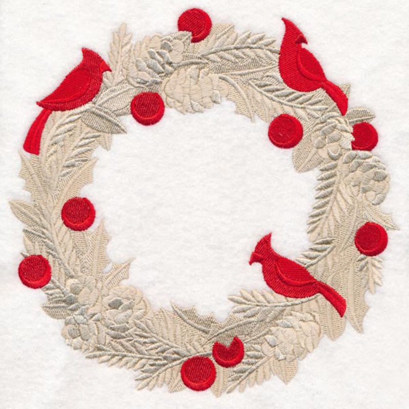 Baroque Cardinal Wreath|7.73″ x 7.79″ / 196.43mm x 197.98mm|6.79″ x 6.85″ / 172.59mm x 173.96mm|5.81″ x 5.85″ / 147.52mm x 148.71mm|4.81″ x 4.85″ / 122.16mm x 123.15mm|3.85″ x 3.88″ / 97.75mm x 98.58mm|All Sizes