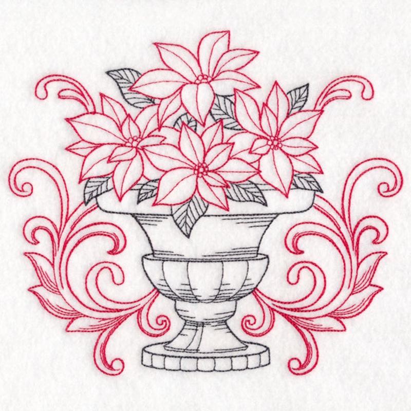 Beautiful Christmas – Poinsettia Bouquet