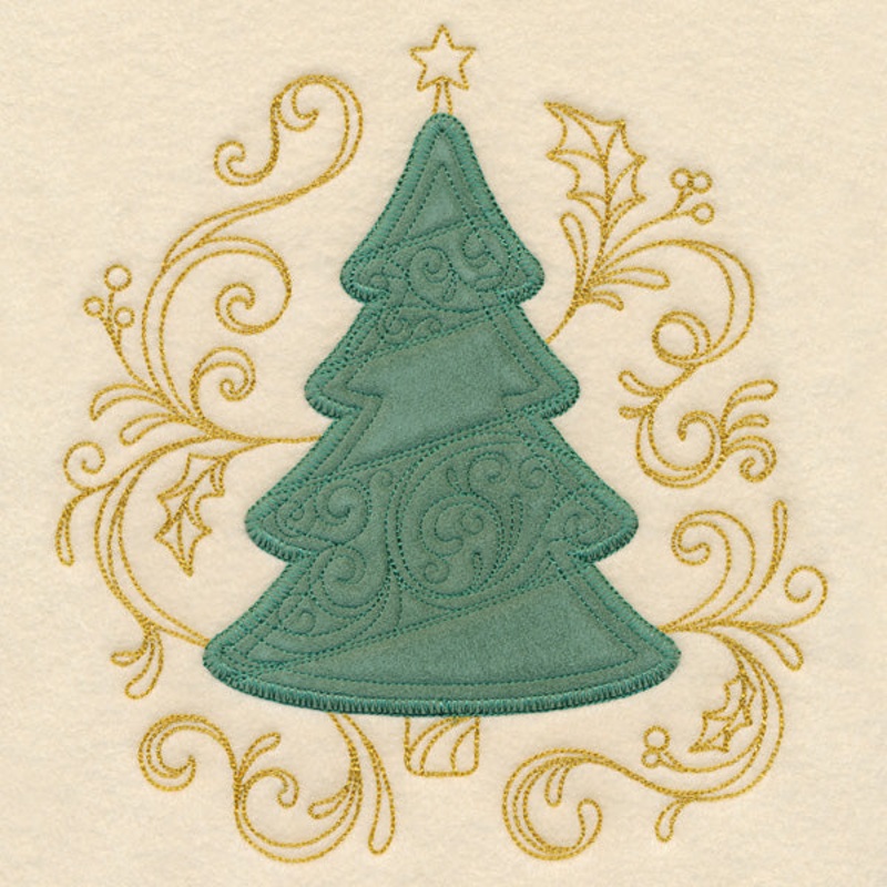 Christmas Memories – Tree (Heirloom Applique)