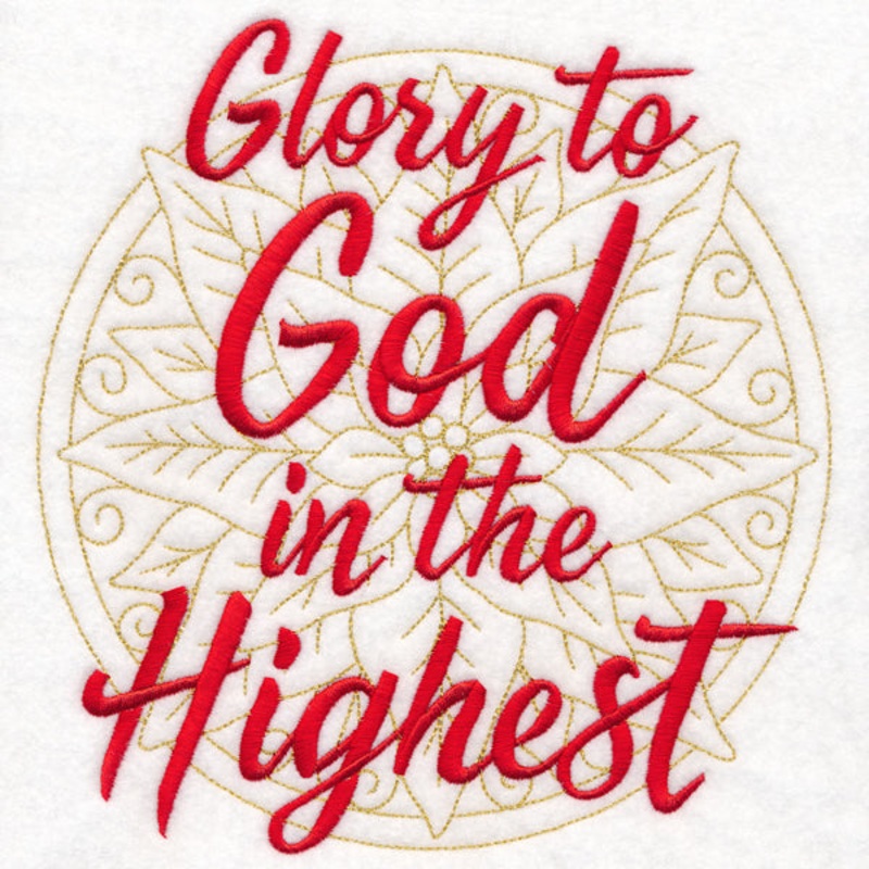Christmas Spirited Sayings – Glory to God in the Highest