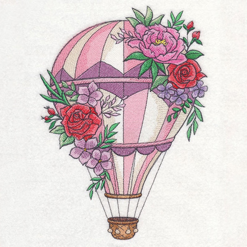 Floral Hot Air Balloon|9.56″ x 6.9″ / 242.73mm x 175.18mm|7.8″ x 5.63″ / 198.07mm x 142.96mm|6.72″ x 4.85″ / 170.79mm x 123.27mm|All Sizes