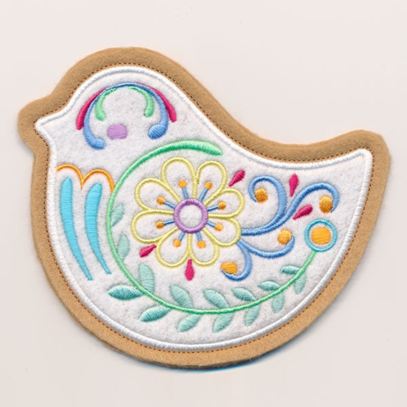 Sugar Cookie – Bird (In-the-Hoop)