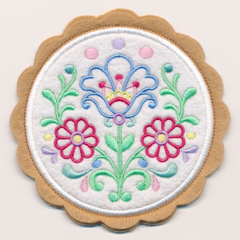 Sugar Cookie – Circle (In-the-Hoop)