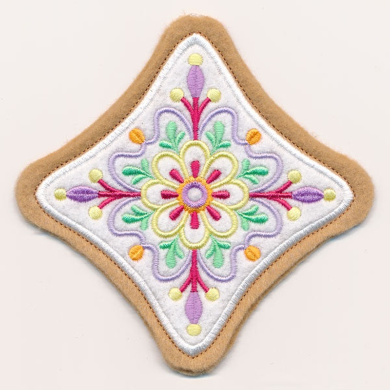 Sugar Cookie – Diamond (In-the-Hoop)