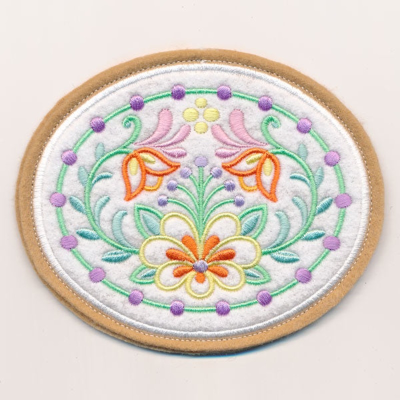 Sugar Cookie – Oval (In-the-Hoop)