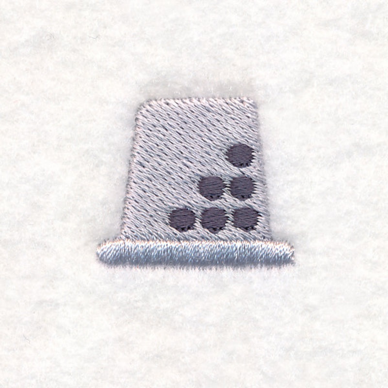 Tiny Thimble (Miniature)|0.89″ x 1″ / 22.58mm x 25.41mm