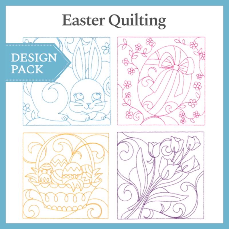 A Easter Quilting Design Pack|7.8″ x 7.8″ / 198.12mm x 198.12mm|6.9″ x 6.9″ / 175.26mm x 175.26mm|5.9″ x 5.9″ / 149.86mm x 149.86mm|4.9″ x 4.9″ / 124.46mm x 124.46mm|3.9″ x 3.9″ / 99.06mm x 99.06mm|All Sizes