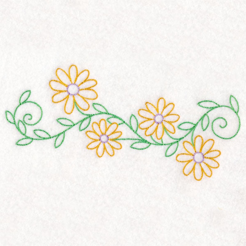 Bright Daisy Border (Vintage)|3.04″ x 7.81″ / 77.33mm x 198.47mm|2.67″ x 6.86″ / 67.94mm x 174.34mm|2.29″ x 5.86″ / 58.08mm x 148.95mm|1.9″ x 4.86″ / 48.21mm x 123.55mm|1.51″ x 3.86″ / 38.34mm x 98.15mm|All Sizes