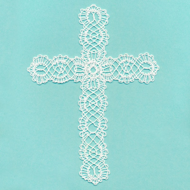 Delicate Cross (Battenburg Lace)