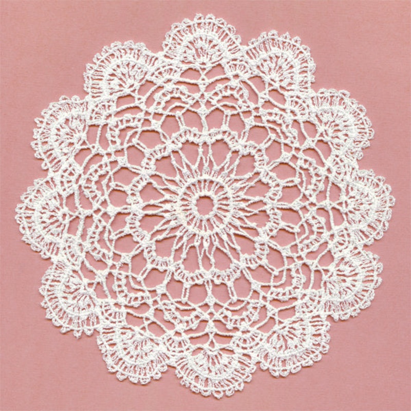 Delicate Doily (Battenburg Lace)