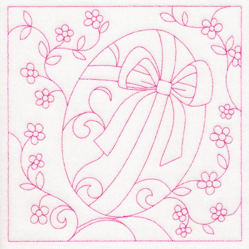 Easter Quilting – Egg (Double Run)