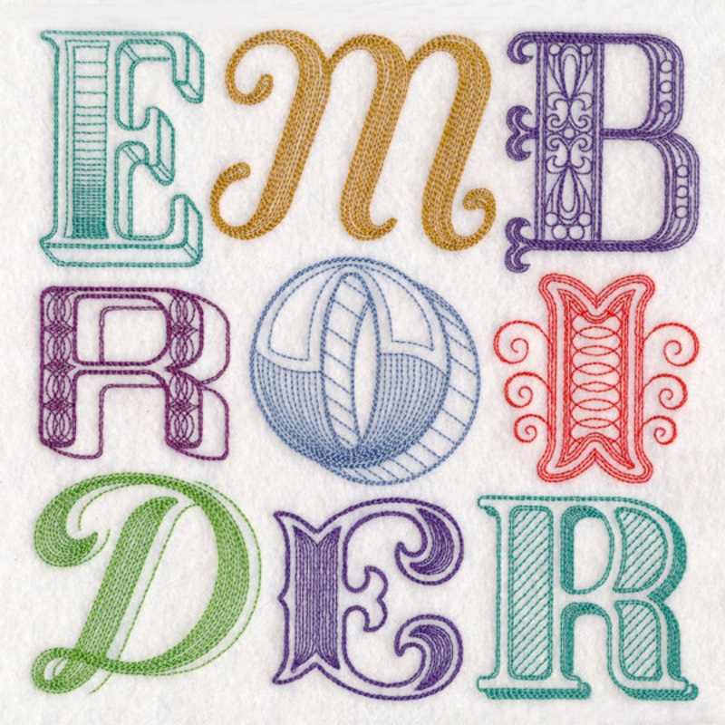 Embroider Typography Square|7.8″ x 7.69″ / 198.09mm x 195.34mm|6.85″ x 6.75″ / 173.94mm x 171.56mm|5.85″ x 5.77″ / 148.56mm x 146.52mm|4.85″ x 4.78″ / 123.17mm x 121.48mm|All Sizes