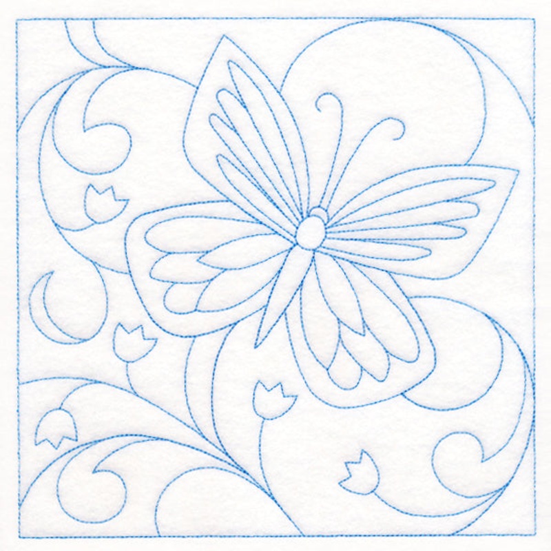 Spring Quilting – Butterfly (Double Run)