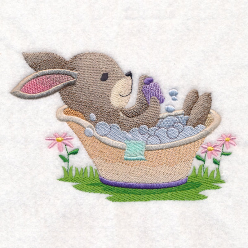 Woodland Bath Time – Rabbit|3.84″ x 5.86″ / 97.55mm x 148.97mm|3.19″ x 4.86″ / 80.91mm x 123.56mm|2.53″ x 3.86″ / 64.28mm x 98.17mm|All Sizes