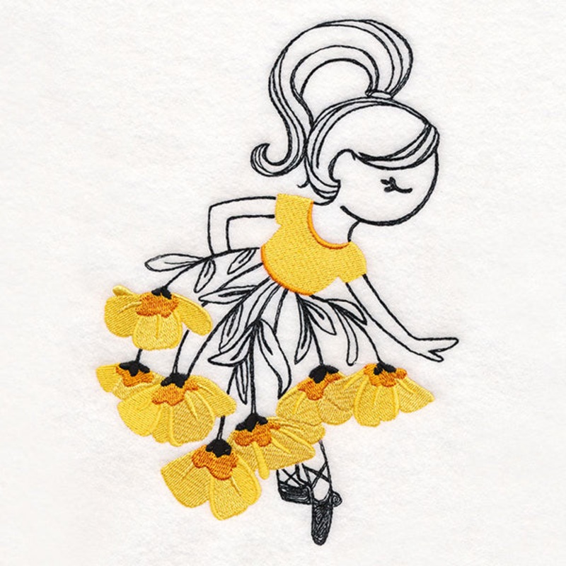 Buttercup Ballerina|7.69″ x 5.25″ / 195.33mm x 133.35mm|6.74″ x 4.61″ / 171.2mm x 117.09mm|3.81″ x 2.61″ / 96.77mm x 66.29mm|All Sizes