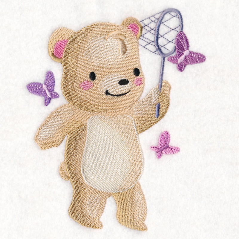 Butterfly Catching Bear|5.86″ x 4.6″ / 148.74mm x 116.9mm|4.78″ x 3.75″ / 121.31mm x 95.32mm|3.86″ x 3.03″ / 97.97mm x 77.02mm|All Sizes