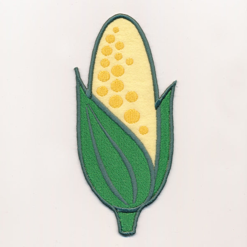 Corn (In-the-Hoop)|6.87″ x 3.1″ / 174.4mm x 78.75mm|3.88″ x 1.76″ / 98.63mm x 44.69mm|All Sizes