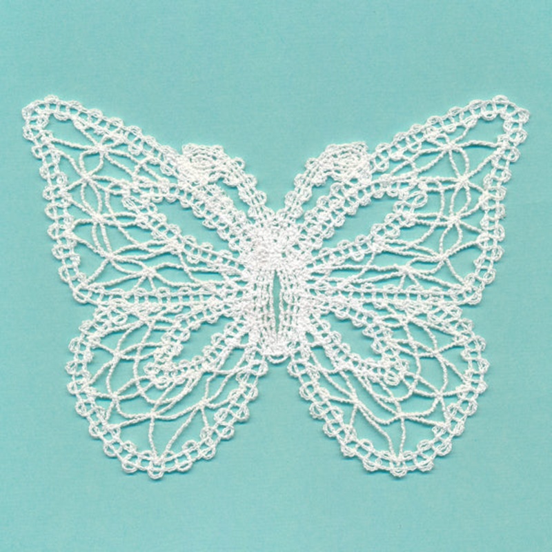 Delicate Butterfly (Battenburg Lace)