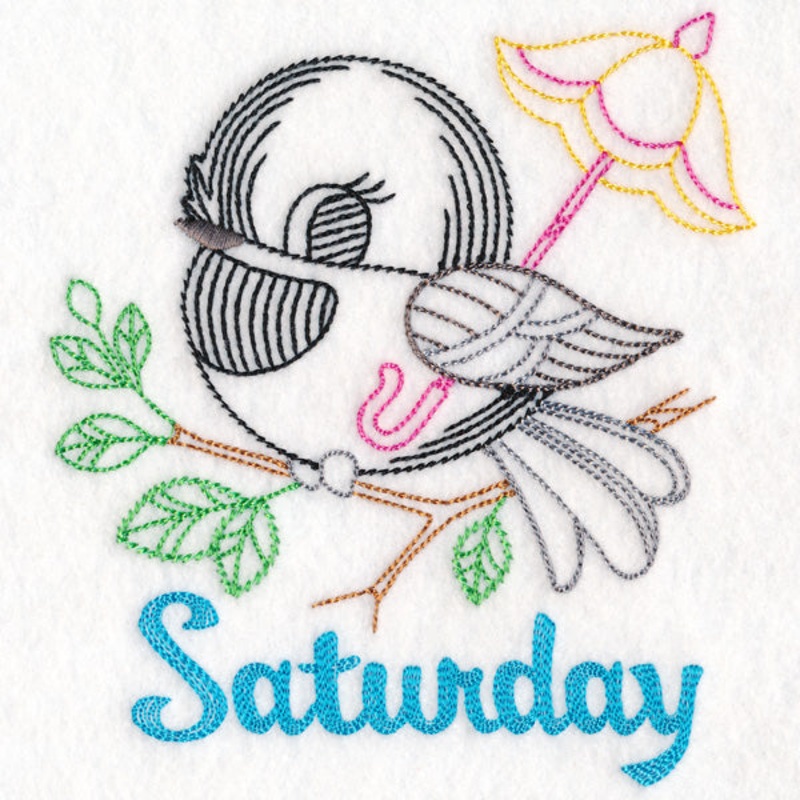 Spring Chickadee – Saturday (Vintage)