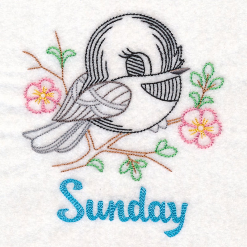 Spring Chickadee – Sunday (Vintage)