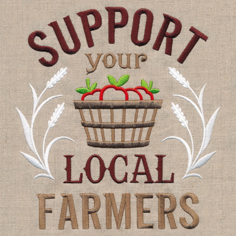 Support Your Local Farmers|7.37″ x 6.86″ / 187.23mm x 174.32mm|6.3″ x 5.86″ / 159.93mm x 148.92mm|5.22″ x 4.86″ / 132.64mm x 123.52mm|3.87″ x 3.6″ / 98.28mm x 91.55mm|All Sizes