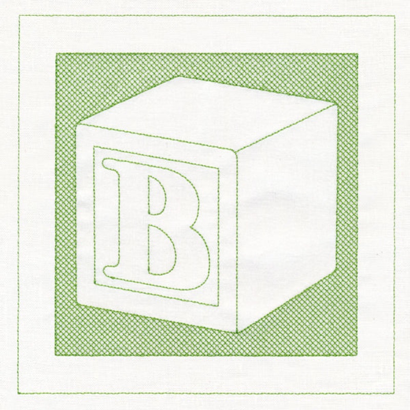 Toy Letter Block (Trapunto)|7.8″ x 7.8″ / 198.12mm x 198.12mm|6.9″ x 6.9″ / 175.26mm x 175.26mm|5.9″ x 5.9″ / 149.86mm x 149.86mm|4.9″ x 4.9″ / 124.46mm x 124.46mm|3.9″ x 3.9″ / 99.06mm x 99.06mm|All Sizes