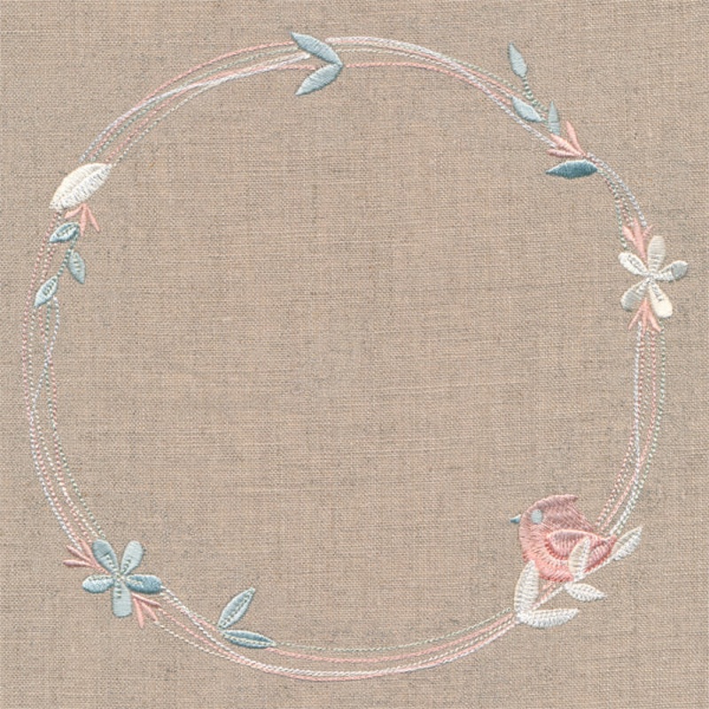 Whimsical Wildflower Wreath|7.57″ x 7.81″ / 192.37mm x 198.34mm|6.65″ x 6.86″ / 168.98mm x 174.18mm|5.68″ x 5.86″ / 144.36mm x 148.81mm|4.71″ x 4.86″ / 119.7mm x 123.37mm|3.74″ x 3.86″ / 95.08mm x 98.01mm|All Sizes