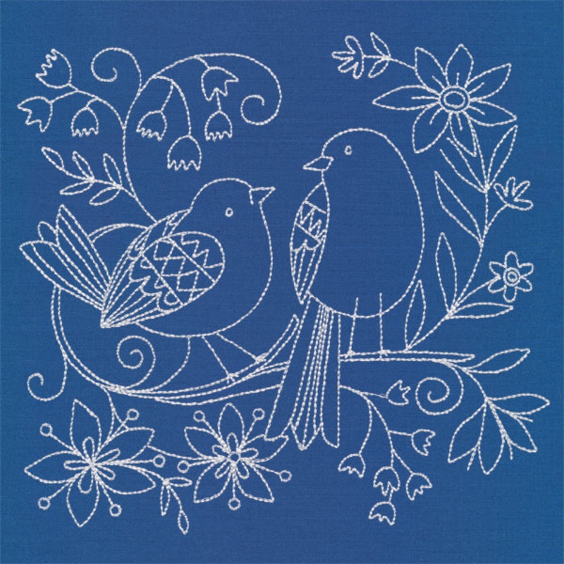 Birds of a Feather 2 (Whitework)
