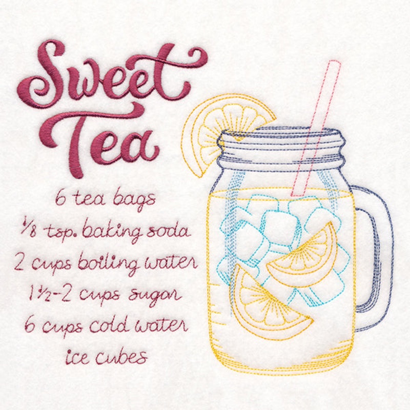 Sweet Tea Recipe|6.86″ x 7.79″ / 174.15mm x 197.98mm|5.86″ x 6.66″ / 148.74mm x 169.08mm|4.86″ x 5.52″ / 123.32mm x 140.13mm|All Sizes