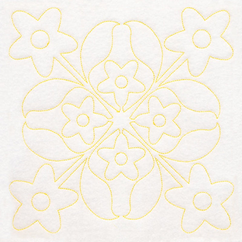 Tropical Paradise Quilting – Fanciful Flowers (Double Run)