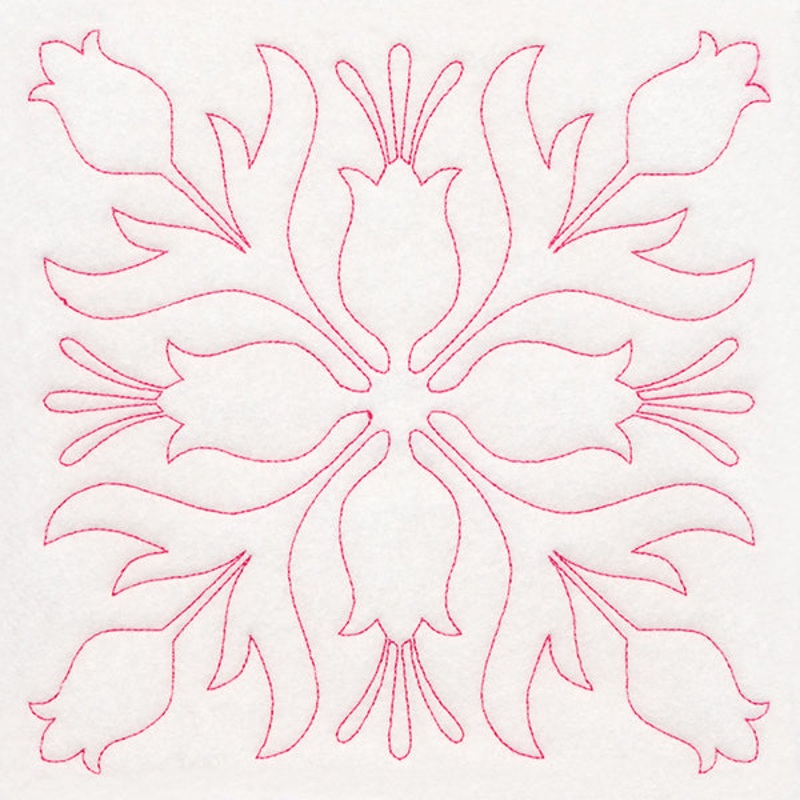 Tropical Paradise Quilting – Flourishing Flowers (Double Run)