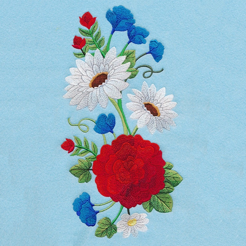 American Blooms Spray|11.73″ x 6.14″ / 297.94mm x 155.96mm|9.4″ x 4.93″ / 238.76mm x 125.22mm|7.8″ x 4.09″ / 198.12mm x 103.89mm|6.86″ x 3.59″ / 174.24mm x 91.19mm|All Sizes