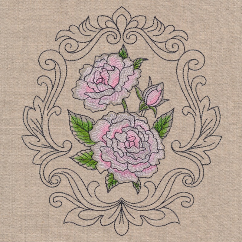 Baroque Blooms Cameo – Madame Alfred Carriere Rose