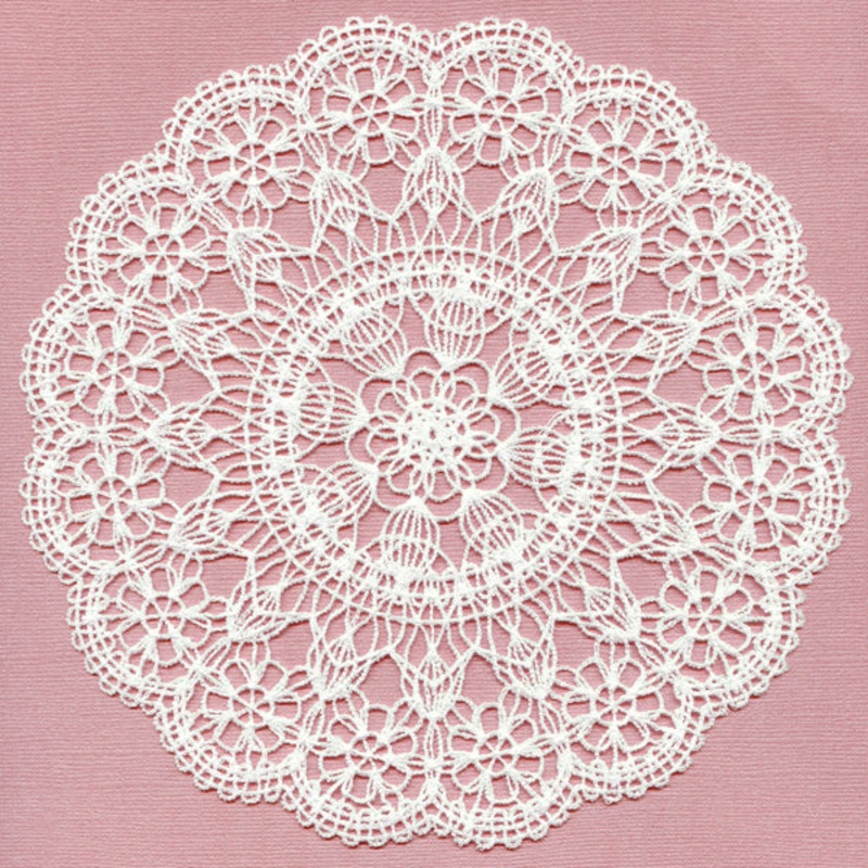 Daisy Bouquet Doily (Battenburg Lace)