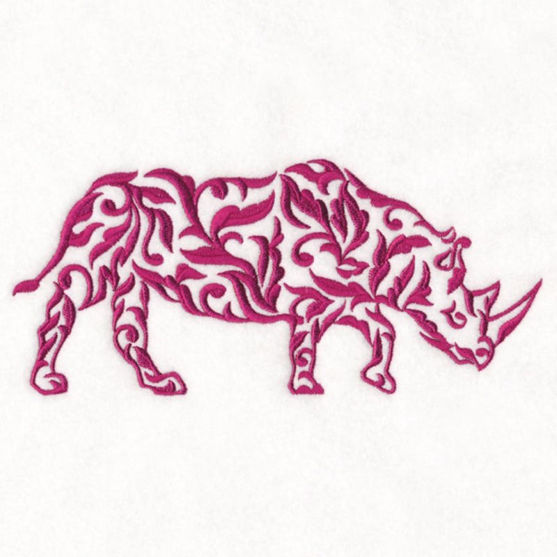 Damask in the Wild – Rhino|3.52″ x 7.79″ / 89.41mm x 197.95mm|3.11″ x 6.88″ / 79mm x 174.83mm|2.66″ x 5.88″ / 67.6mm x 149.45mm|2.21″ x 4.88″ / 56.25mm x 124.07mm|All Sizes