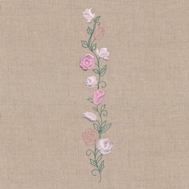 Delicate Rose Border|11.71″ x 2.15″ / 297.37mm x 54.48mm|9.39″ x 1.72″ / 238.44mm x 43.72mm|7.8″ x 1.43″ / 198.06mm x 36.31mm|6.89″ x 1.26″ / 174.94mm x 32.1mm|All Sizes